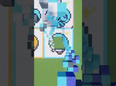 あなたの推しポケモンを作ります！モクロー（色違い）（作成希望はコメント欄へ）#minecraft #ポケモン #Shorts