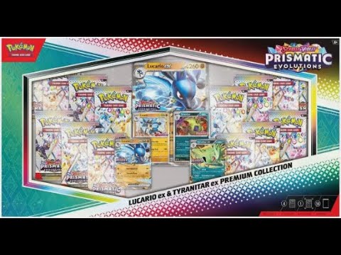 Unboxing a Lucario Ex & Tyranitar Ex Premium Collection Box!