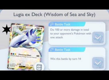 Pokémon TCG Pocket - Lugia ex Deck (Wisdom of Sea and Sky) | Damage Mission