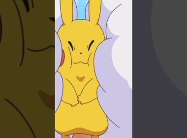 もふもふされるピカチュウ#アニポケ #ポケモン #ピカチュウ #チルタリス #anipoke #pokemon #shorts