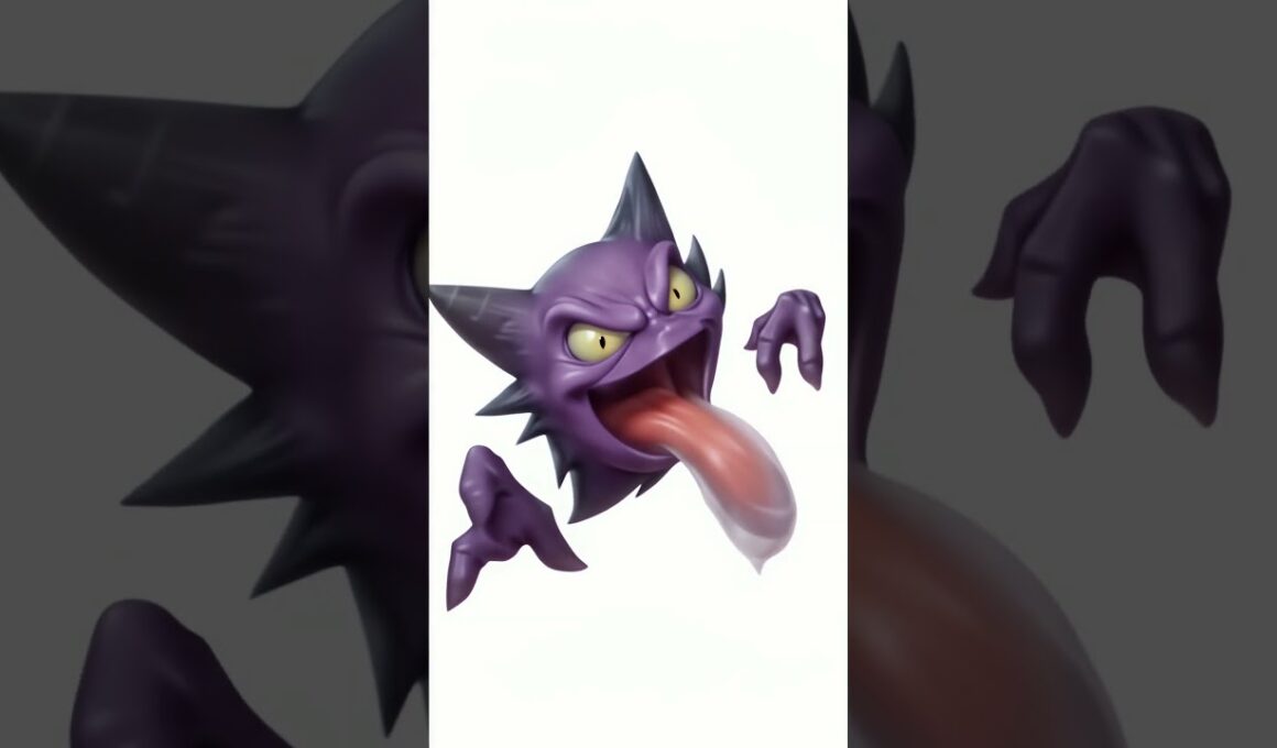 Gastly Evolves into Haunter & Gengar! 👻✨ | ゴースがゴーストとゲンガーに進化！🎩