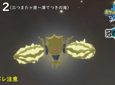 【ポケモン剣DLC】#12　巨人伝説、打たれ弱すぎるんですけど！？（三つまたヶ原～凍てつきの海）【ポケットモンスター ソード DLC 冠の雪原】