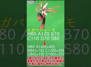 【ZAに向けて】加速する炎脚 メガバシャーモについて簡単解説　＃Shorts　#ポケットモンスター #ポケモン #ポケモンZA　＃メガ進化 ＃メガバシャーモ