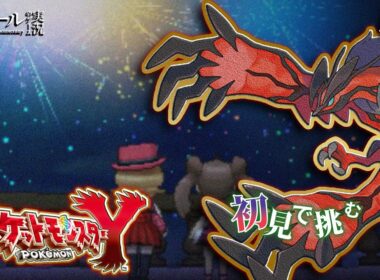 【ポケモンXY】#2　初見で挑む  目指せショウヨウシティ！洞窟と道々を超えて...