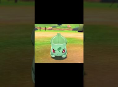 駆け寄ってくるフシギダネ　#Shorts