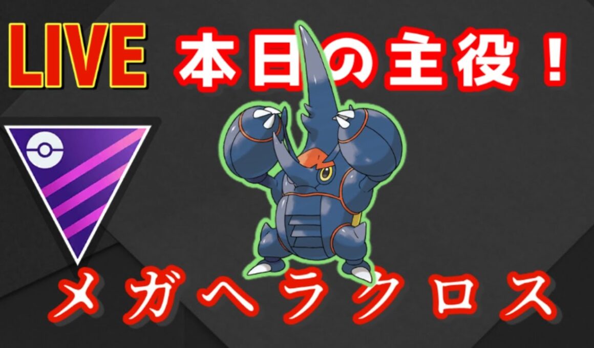 【メガマスター】本日の主役はメガヘラクロス！！