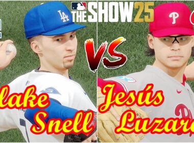 ⚾Dodgers・Blake Snell🆚Phillies・Jesús Luzardo🏟️Dodger Stadium⚾ #Snell #Luzardo #Dodgers #Phillies