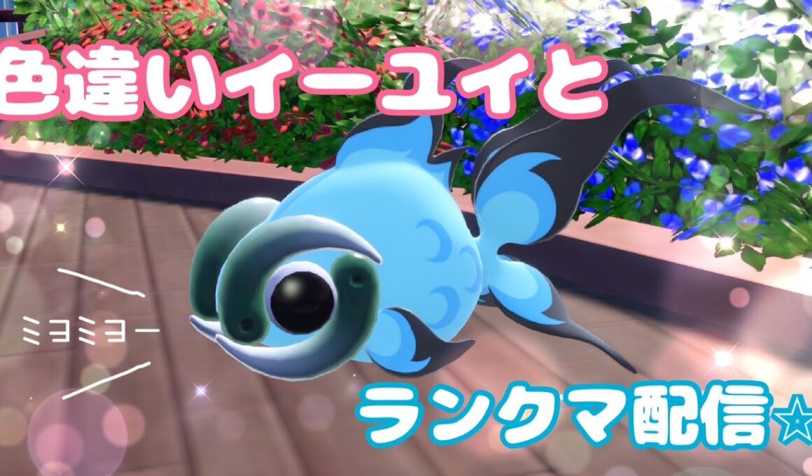 色違いイーユイとランクマッチ☆【ポケモンSV】