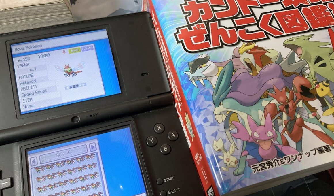 新しい本とシャイニーハンティングアップデート（第4世代アップデート）を購入しました