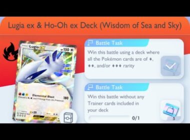 Pokémon TCG Pocket - Lugia ex & Ho-Oh ex Deck (Wisdom of Sea and Sky) | Rarity Mission