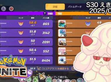 ペンギン村のサポート専ソロランク エキスパート4【ポケモンユナイト】