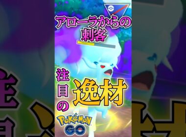 再々注目!! アローラキュウコンが話題【ポケモンGO】【GOバトルリーグ】