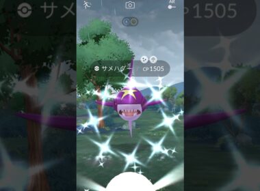 【ポケモンGO】メガサメハダー！レイドデイで高個体＆色違いチャレンジ！！#nintendo #pokemon #pokemongo #ポケモン #ポケモンgo #shorts #色違い #サメハダー