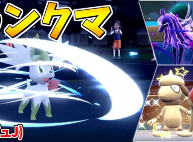 ドーブルのサポートからスカイシェイミと黒バドレックスが暴れる予定のランクマッチ【ポケモンSV】