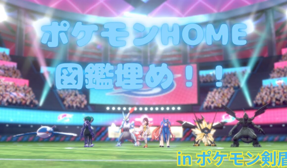 カンムリ図鑑埋めるために探索じゃ！！【ポケモン剣盾】