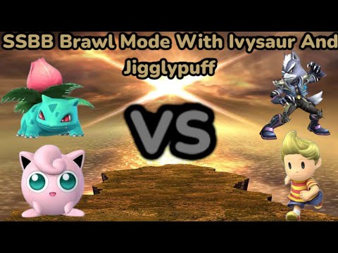 Super Smash Bros Brawl With Ivysaur & Jiggylypuff