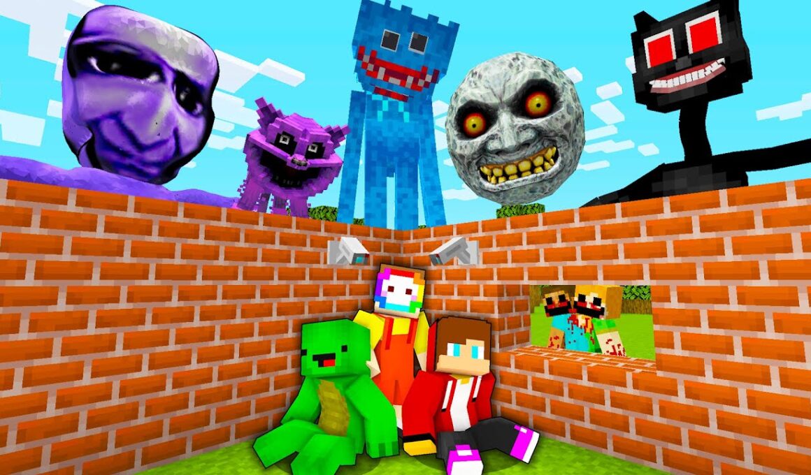 超怖いバケモノたちvs最強セキュリティハウスまとめ【まいくら・マインクラフト・まいぜん】