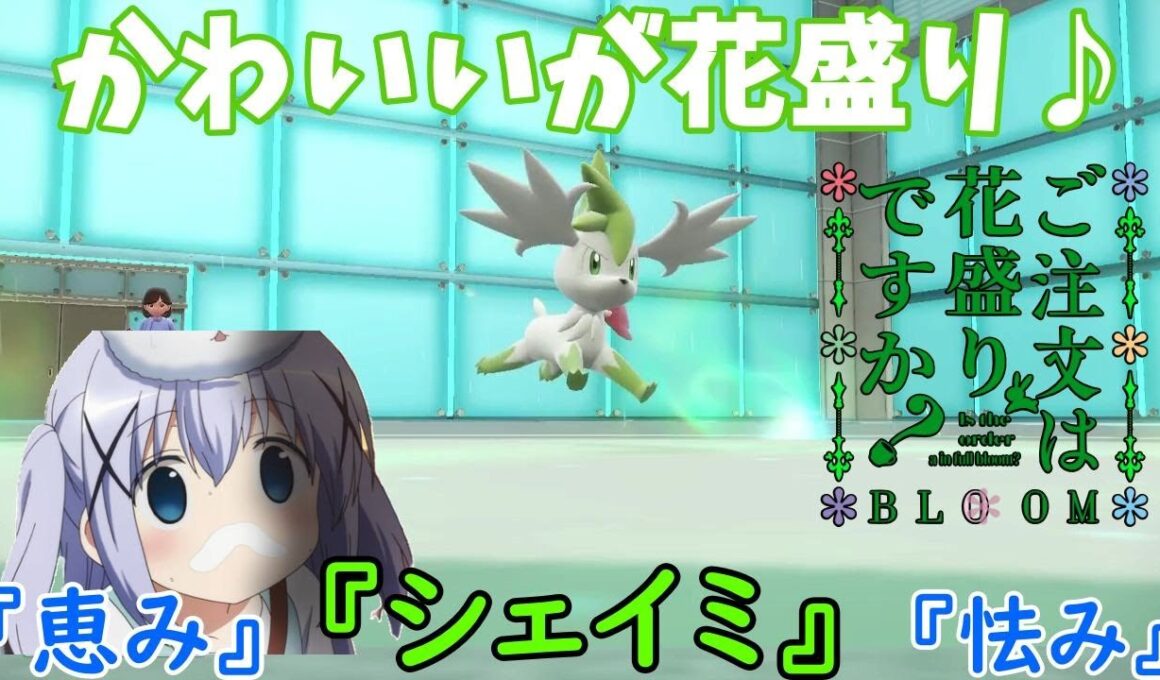 【ポケモンSV】ご注文は「かわいいが花盛り♪」ですか？【シェイミ】