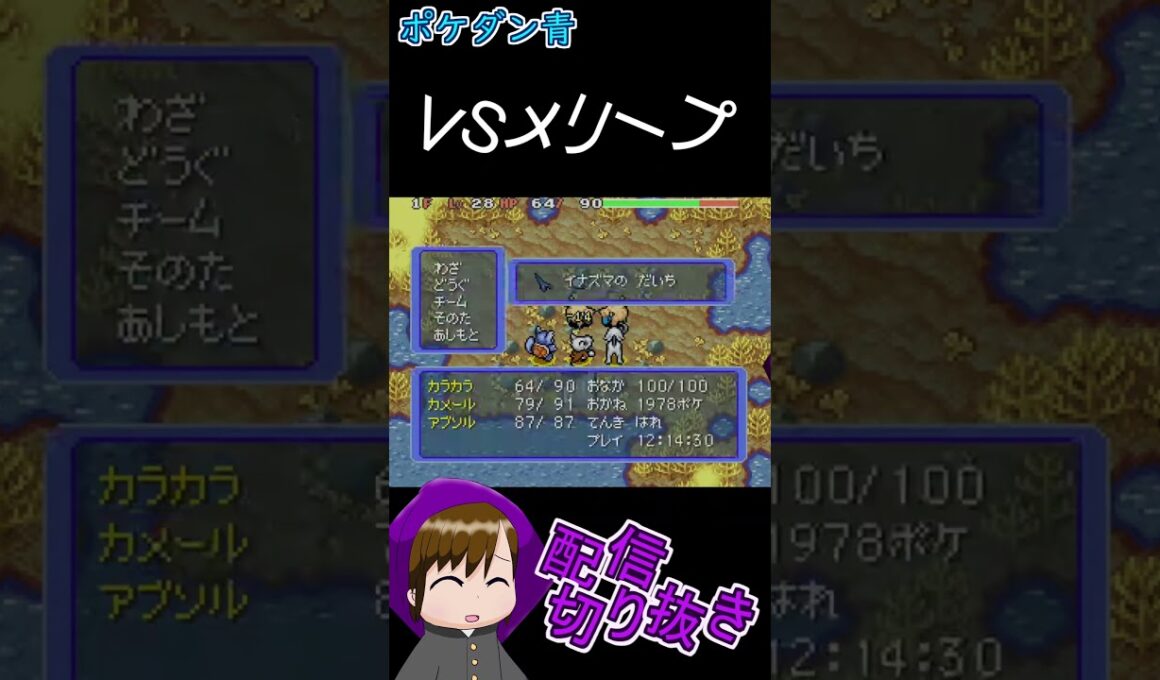 VSメリープ【ポケダン青　配信切り抜き】