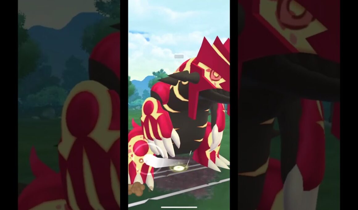 #shorts ポケモンGo ゲンシグラードンで無双  #ポケモン #ポケモンgo #pokemon
