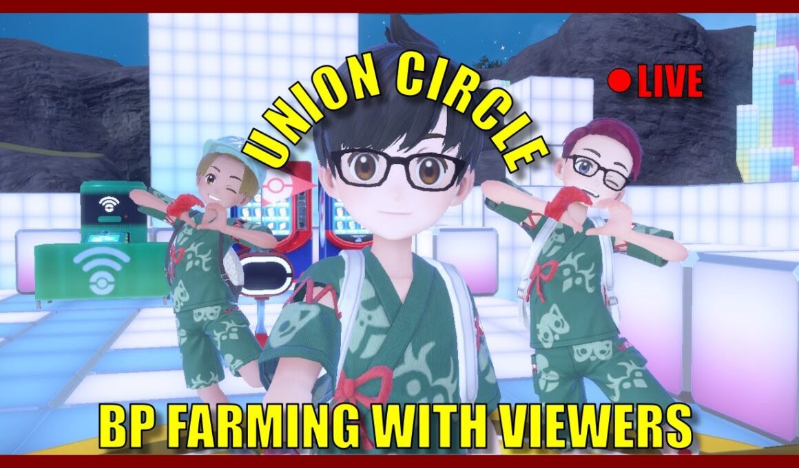 Union Circle BBQ's/BP Farming, Tera Raids and Shiny Meloetta Dex Entry help with viewers!