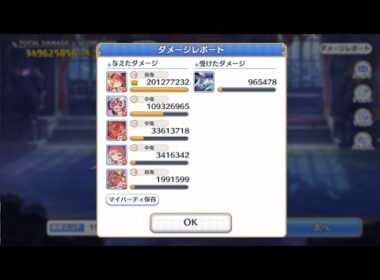 【プリコネ】フロストハウンド物理参考3.48億（4段階目）たたき台