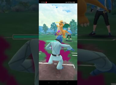 Pokémon battle charjabug vs dragonite #pokemongobattleleague