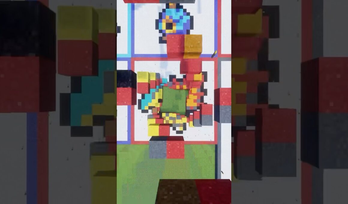 あなたの推しポケモンを作ります！ヒノアラシ（作成希望はコメント欄へ）#minecraft #ポケモン #Shorts