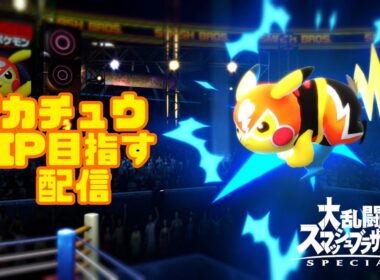 【スマブラSP】ピカチュウVIP目指す配信#８【最終回】