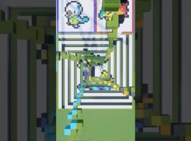 あなたの推しポケモンを作ります！トリトドン（作成希望はコメント欄へ）#minecraft #ポケモン #Shorts