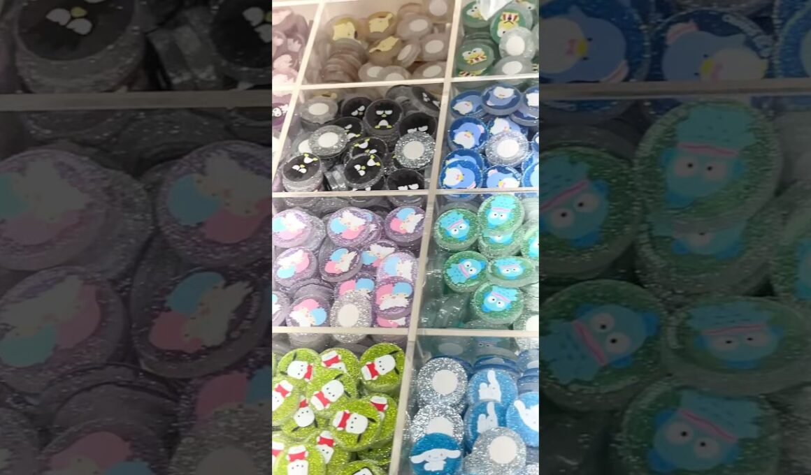 自分だけの最強推し活グッズ作ってきた！サンリオピューロランド限定カスタムステッキ！ #shorts #short #sanrio #サンリオ