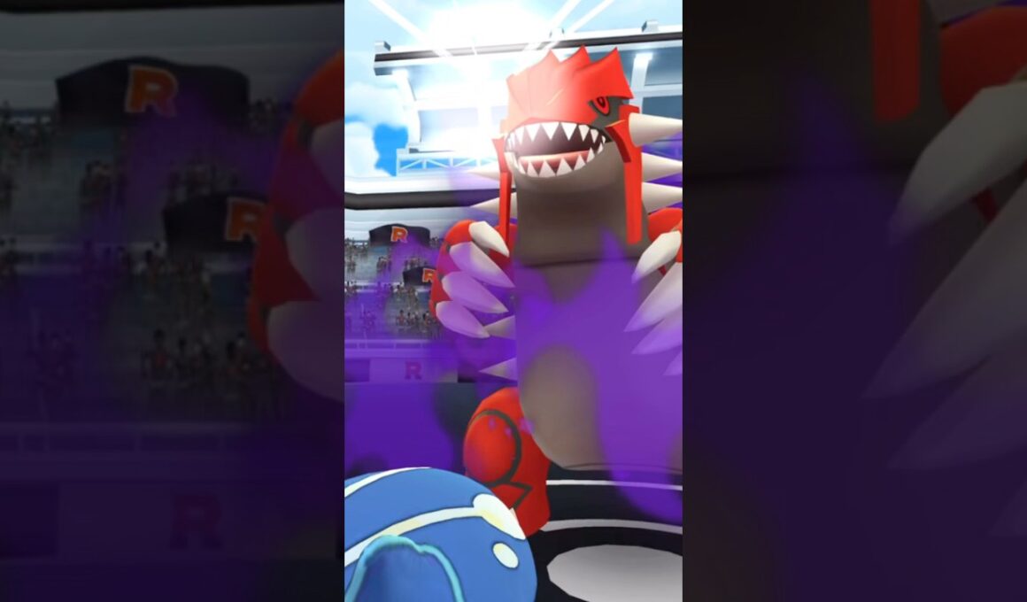 【2人討伐】、、シ、シャドウグラードン、2人で撃破っ！！#ポケモンGO#シャドウグラードン#shadowgroudon