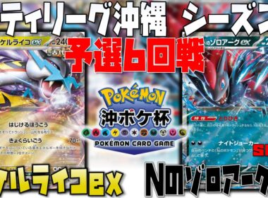 〇〇採用のシャットアウト構築！？　シティリーグ沖縄　6回戦　タケルライコex　vs　Nのゾロアークex