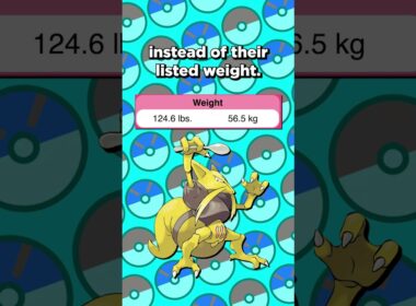 Kadabra Weighs A Zillion Pounds (Not) #pokemon #pokemonfacts #pokemoncrystal