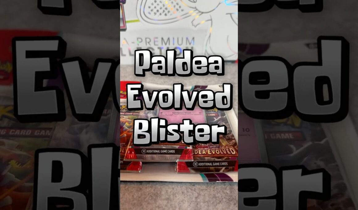 Pokemon Paldea Evolved Blister: First Pack, First Hit! Falkner Appears! ✨ #shorts #pokemontcg