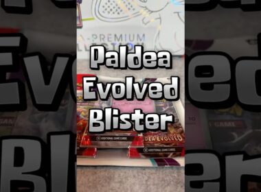 Pokemon Paldea Evolved Blister: First Pack, First Hit! Falkner Appears! ✨ #shorts #pokemontcg