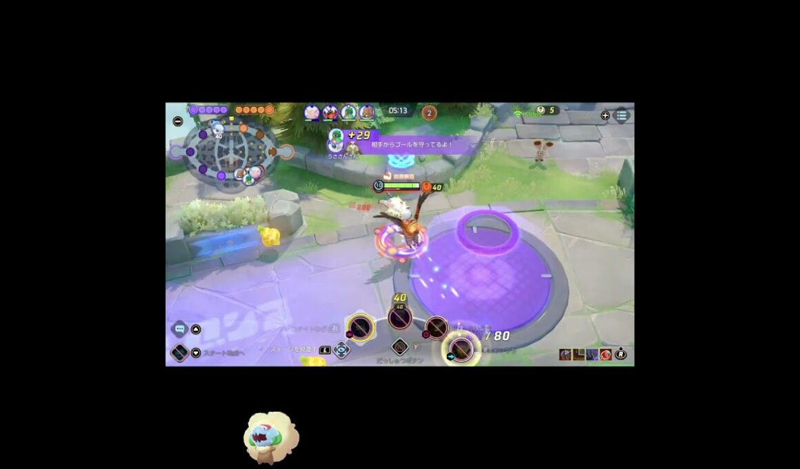 アサシン同士のタイマン負けるとピン刺される現象【アブソル・ポケモンユナイト】　#shorts