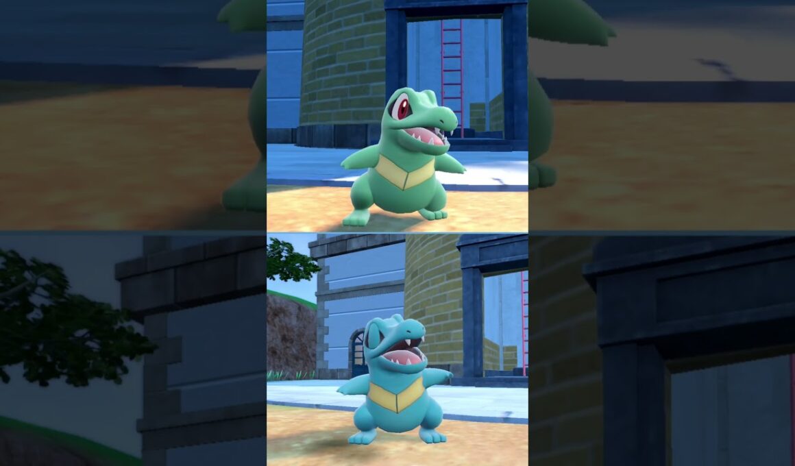 #ワニノコ  #ポケモン  #totodile  #pokemonscarletandviolet