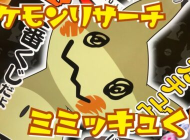 中身のいないミミッキュ登場！一番くじ「ポケモンリサーチ ～ ミミッキュ ～」 ☆ ポケットモンスター ポケモン ピカチュウ サン＆ムーン