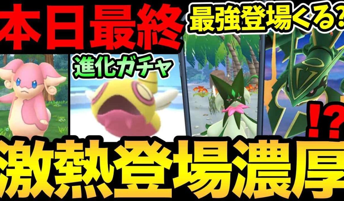 メガレックウザでほぼ決まり！？謎の新フィールド発見？本日イベント最終日！色々お忘れなく！【 ポケモンGO 】【 GOバトルリーグ 】【 GBL 】【  】