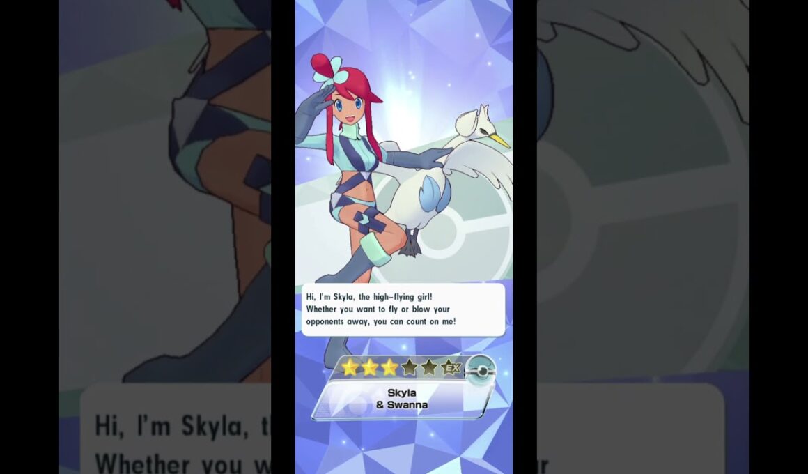 Pokémon Masters EX - Scouting: Skyla & Swanna