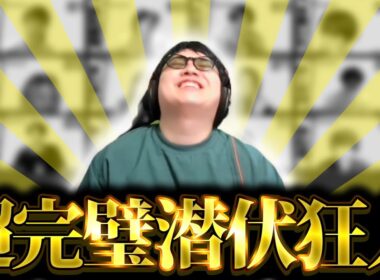 【人狼13人村】潜伏狂人で逆胃痛ポジまで生存した男が気持ち良すぎるｗ