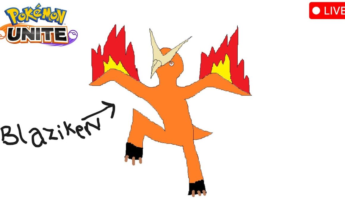 Guess whos back, back again #blaziken #pokemonunite | Pokemon Unite LIVE