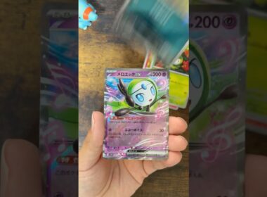【ポケカ】227パック目　ブラックボルト　#ポケモンカード #ポケカ #メロエッタ