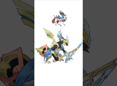 ブラックキュレム＋ザシアン合成。氷鋼の二刀竜　#ポケモンフュージョン #改造ポケモン  #伝説のポケモン #最強ポケモン #pokemon