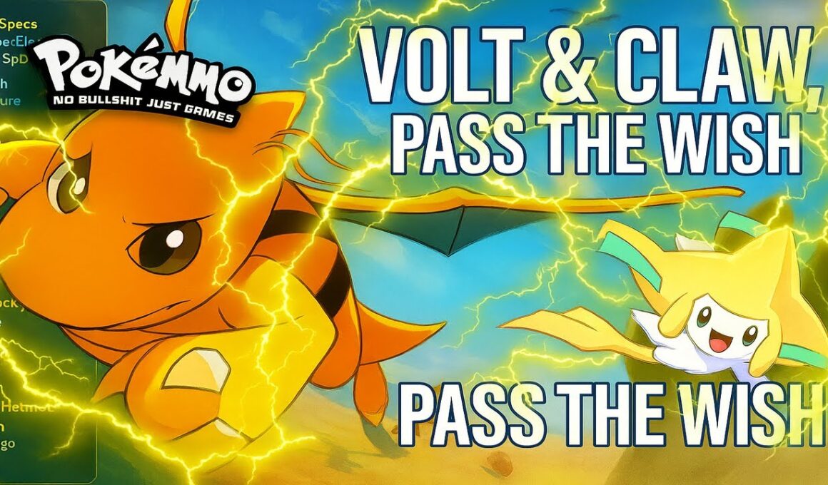 ボルトスイッチ + WishPass = チョイスバンド ドラゴナイト破壊！ | PokeMMO PvP