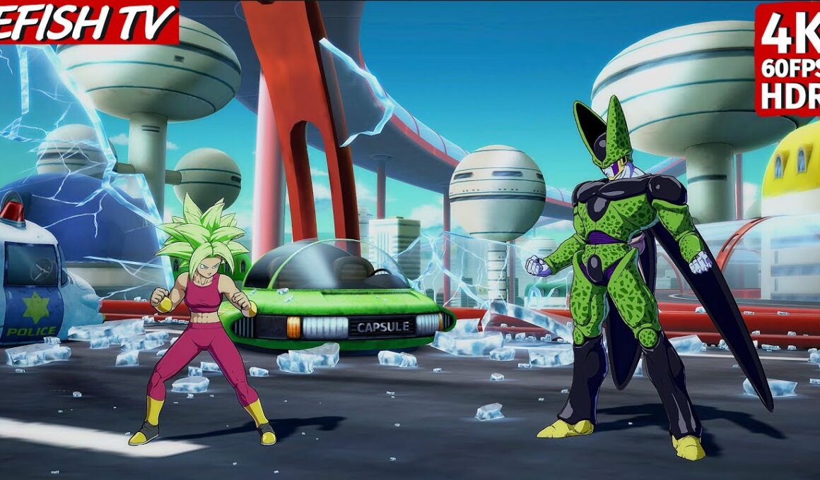 ケーフラ＆超サイヤ人悟空 vs セル＆フリーザ（最強AI） - ドラゴンボール ファイターズ