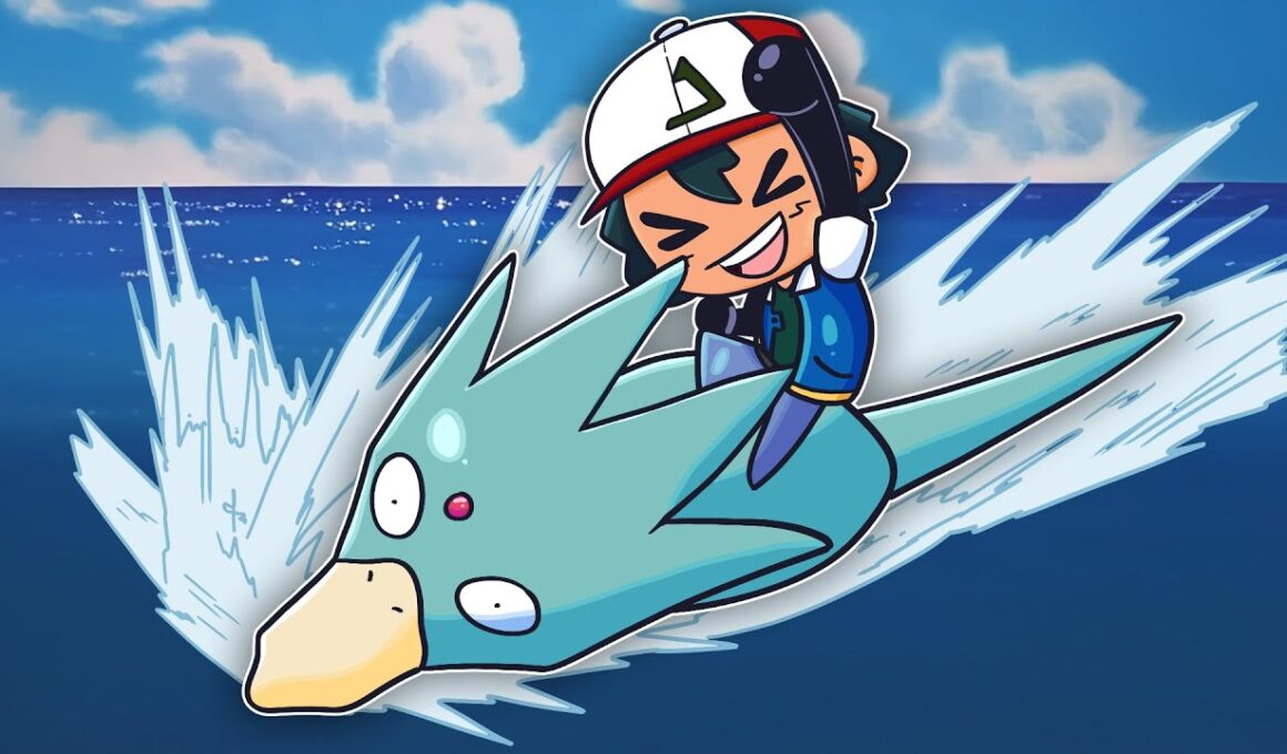 サトシがゴルダックをゲット！ | ポケモンカントー