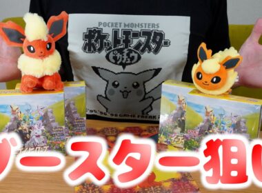 【イーブイヒーローズ】ブースターSA狙いで４BOX開封！【ブースター愛】