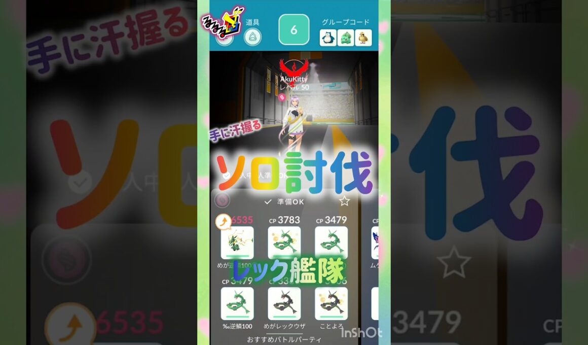 メガミミロップ🐰ソロ討伐✨️🌟💫💖⭐️ ((´∀｀*))ヶﾗヶﾗ #pokemongo